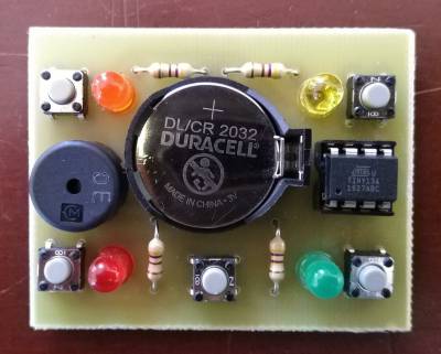 scheda simon assemblata