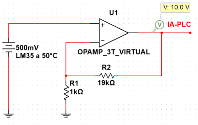 condizionamento per LM35
